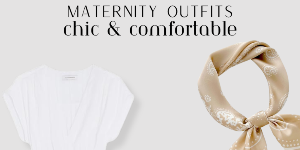 Maternity Outfits: White Dress Styling